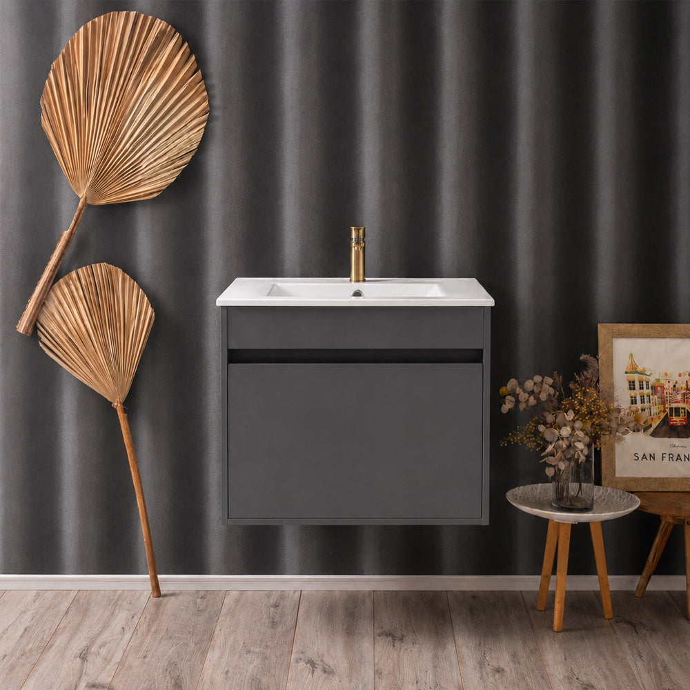 Mueble de Baño Completo Renée Gris Grafito