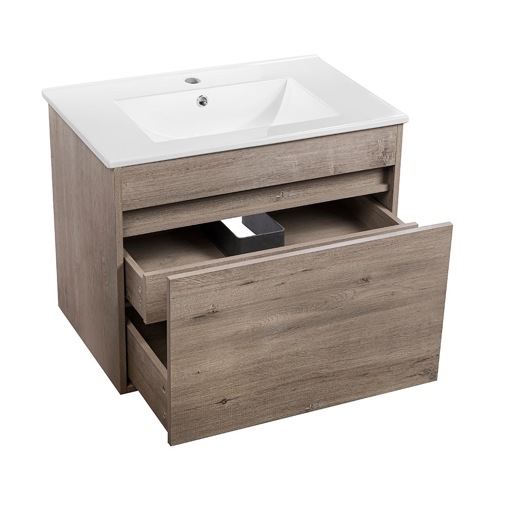 Mueble Vanitorio Renee Lenga + Cubierta 60x46x50 cm
