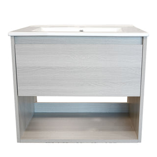 Mueble Vanitorio Zoé Albayalde + Cubierta 150x46x50 cm