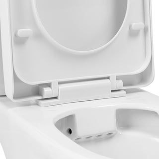 Sanitario Wc Two Piece New Atos 2 - Descarga a Muro 18 cm. (Horizontal)