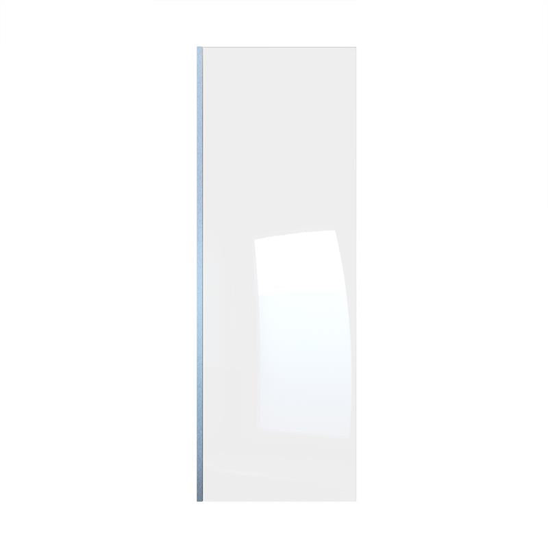 Mampara Fija 90x185 cm Ajustable ±1 cm Cromado