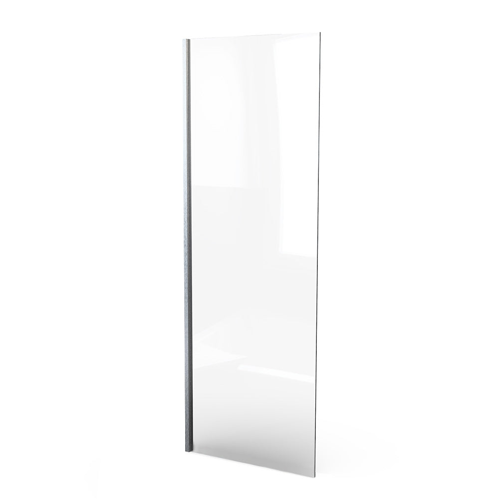 Mampara Fija Altura 185x100 cm Ajustable ±1 cm Cromado