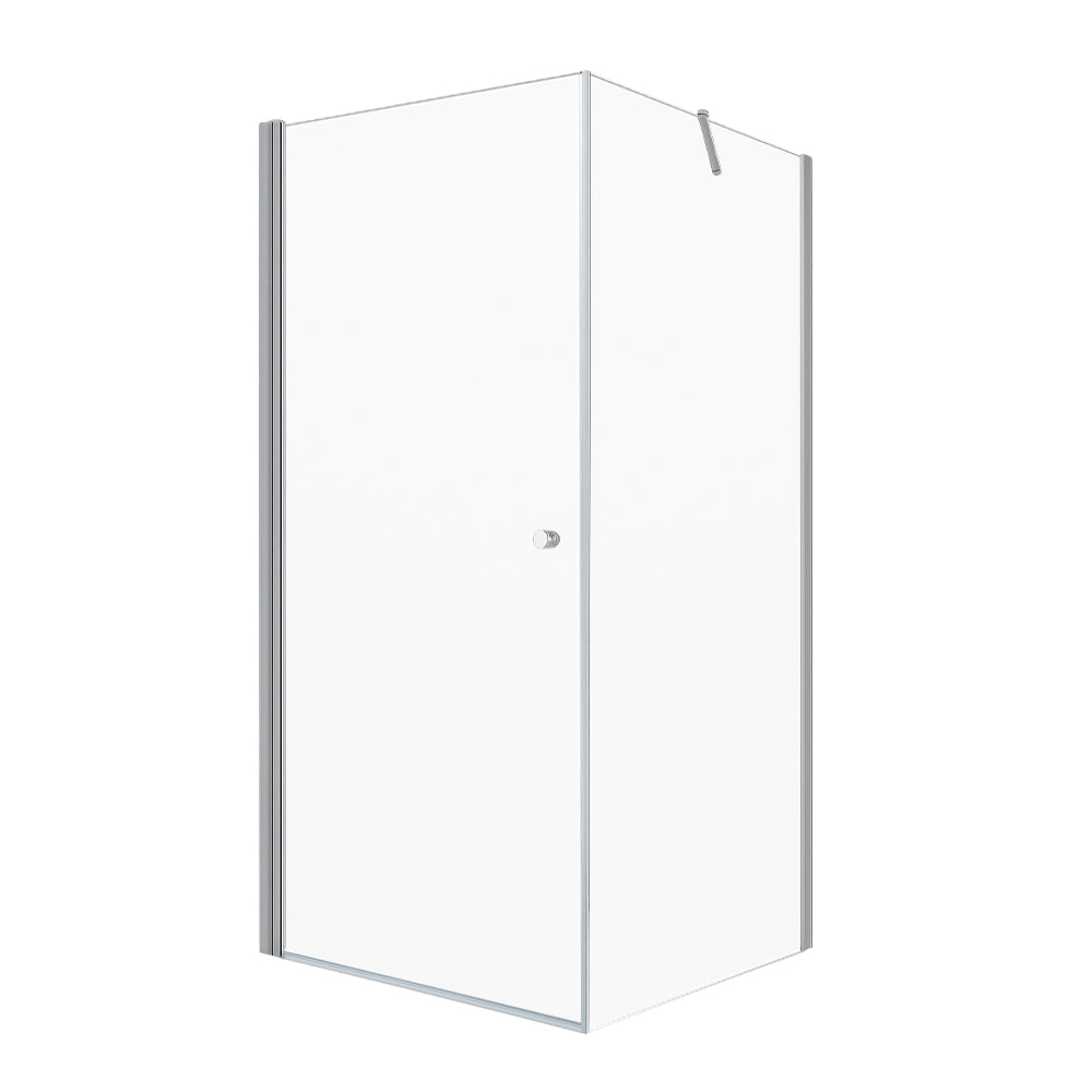 Mampara Esquinera 70x70x185 cm Puerta Abatible