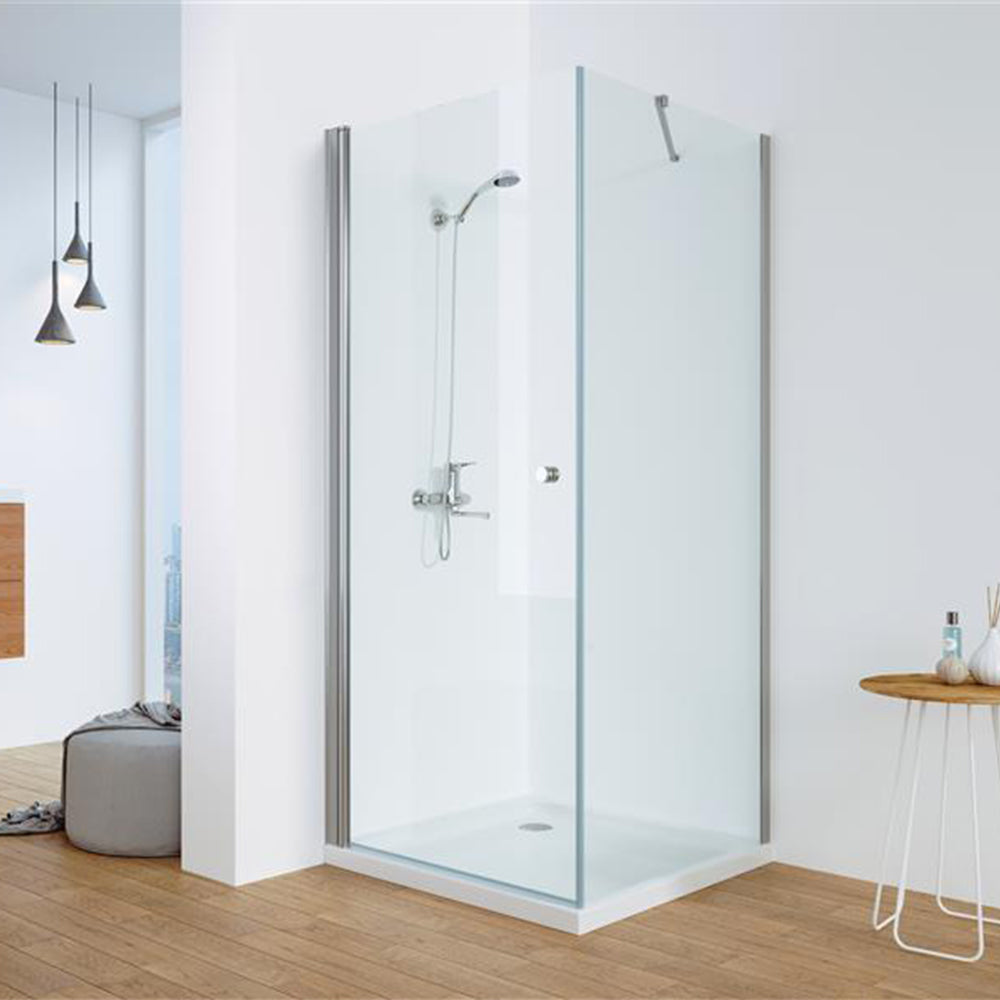 Mampara Esquinera Prisma 80x80 cm