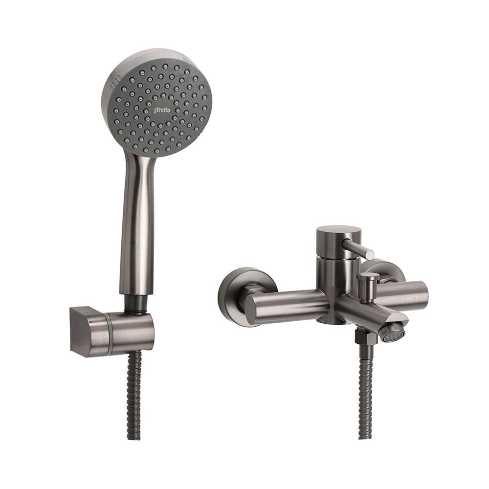 Monomando Tina Ducha Fiorenzo Grafito Austral