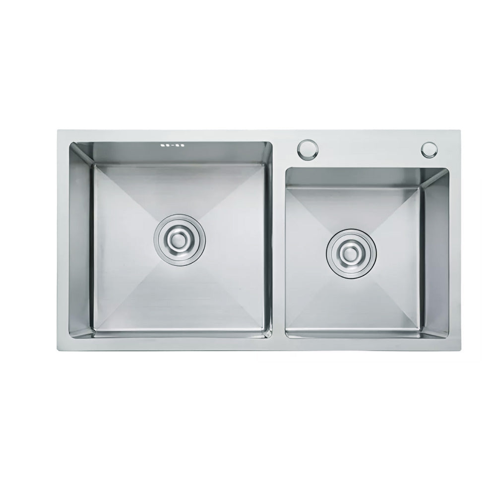 Lavaplatos Doble Empotrado 78x43 Aramis