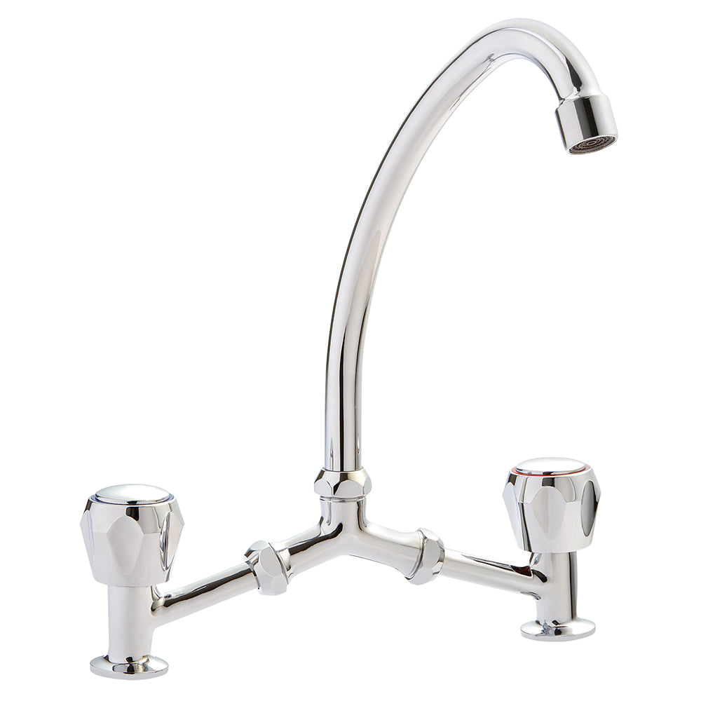 Combinación Lavaplatos 8&quot; Tipo V Mossini Cromo