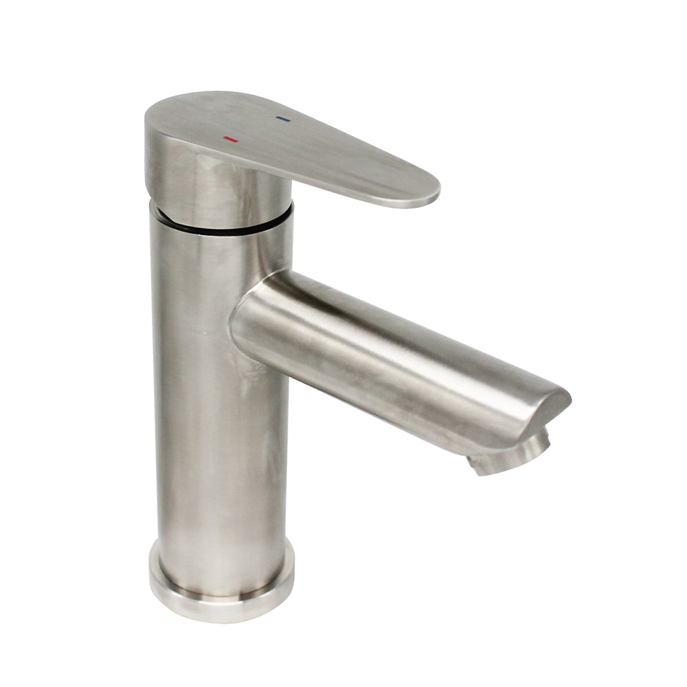 Monomando Lavamanos Vermont Inox Satinado
