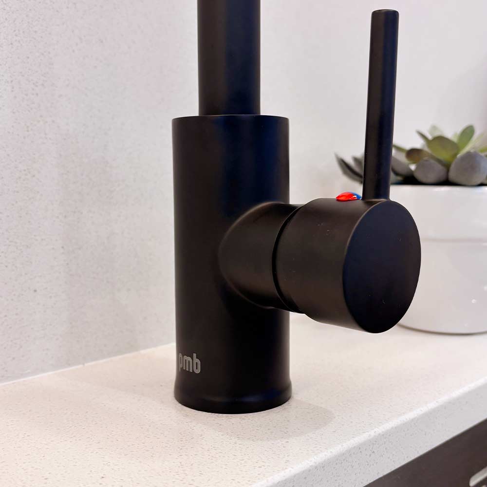 Monomando Lavaplatos Oregon Negro Mate