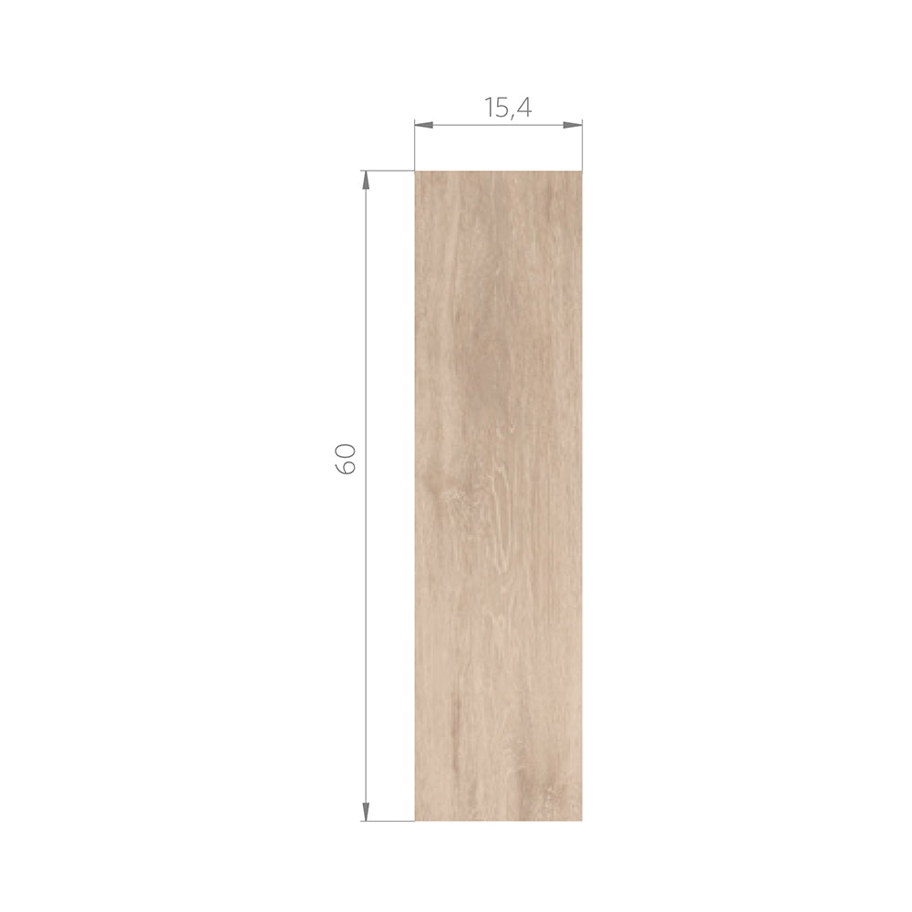 SALDO - T102C6 - 001589 FOREST BEIGE Ceramica Piso Mate 15.4x60