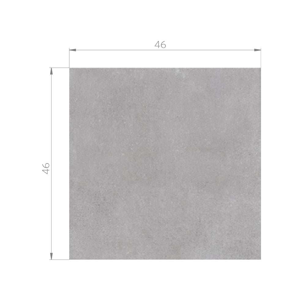 SALDO - T433C7 - ARCADIA GRIS 60053 Ceramica Piso Mate 46x46