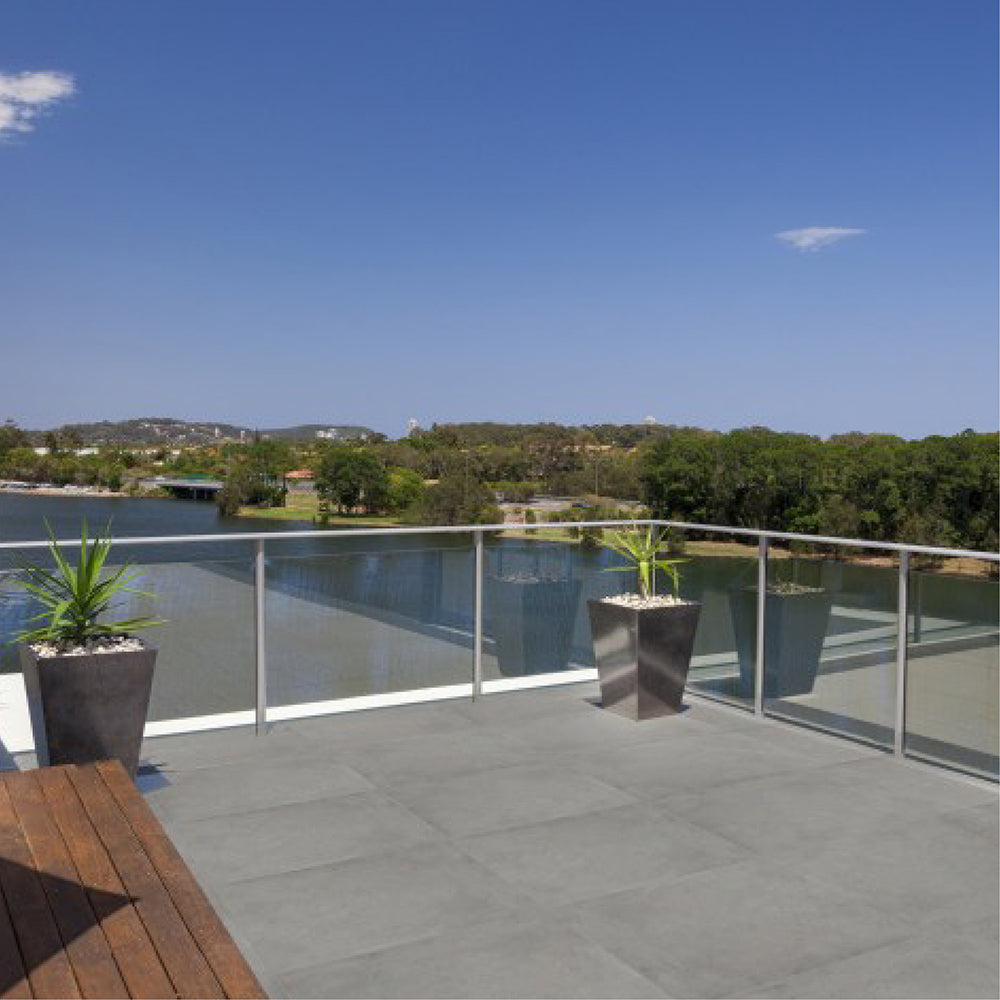 Cerámica Piso Acetinado- CALIFORNIA GRIS OSCURO 36x36