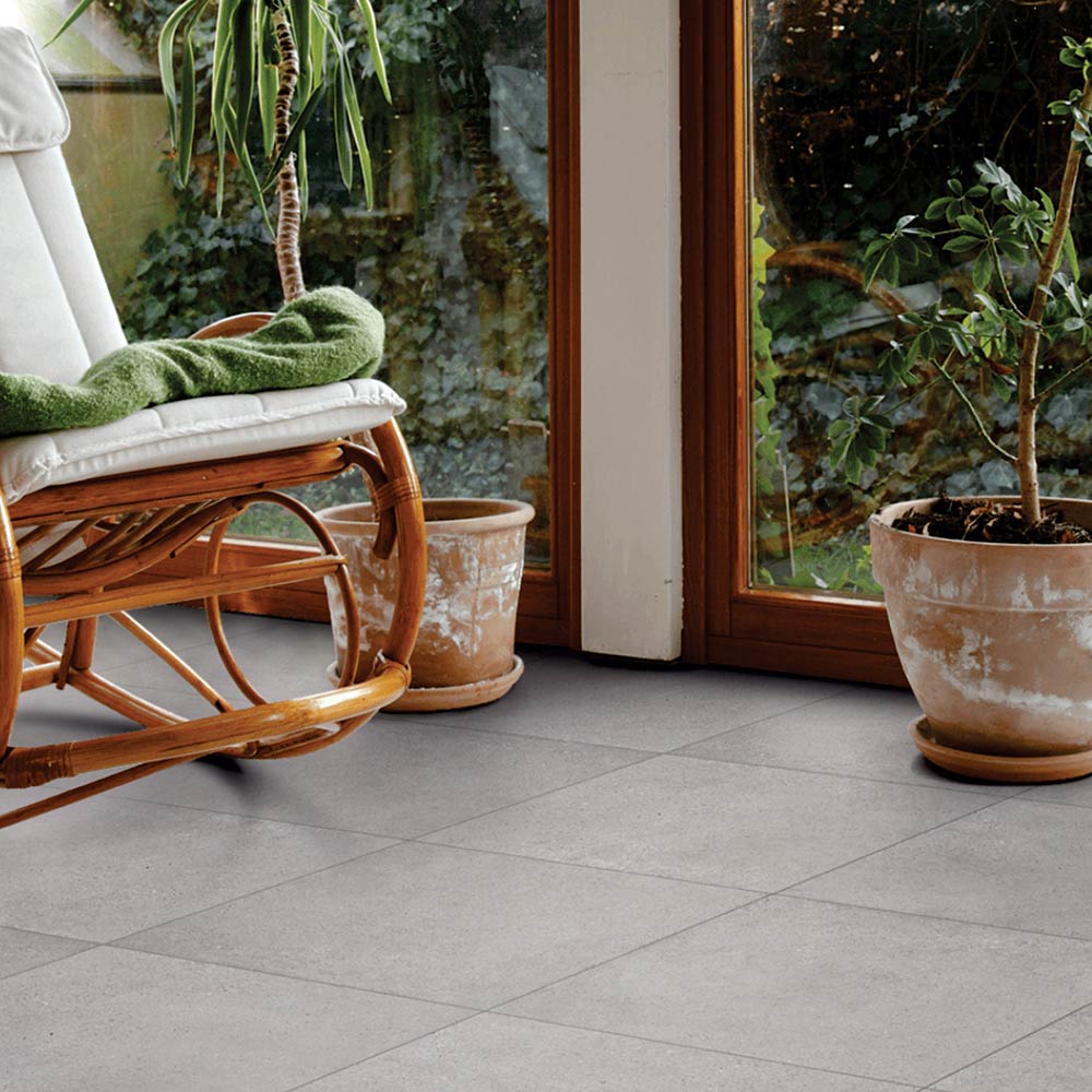 SALDO - T1C11 - 61524 CONCRETE GRAY Porcelanato Antideslizante 61x61 RT