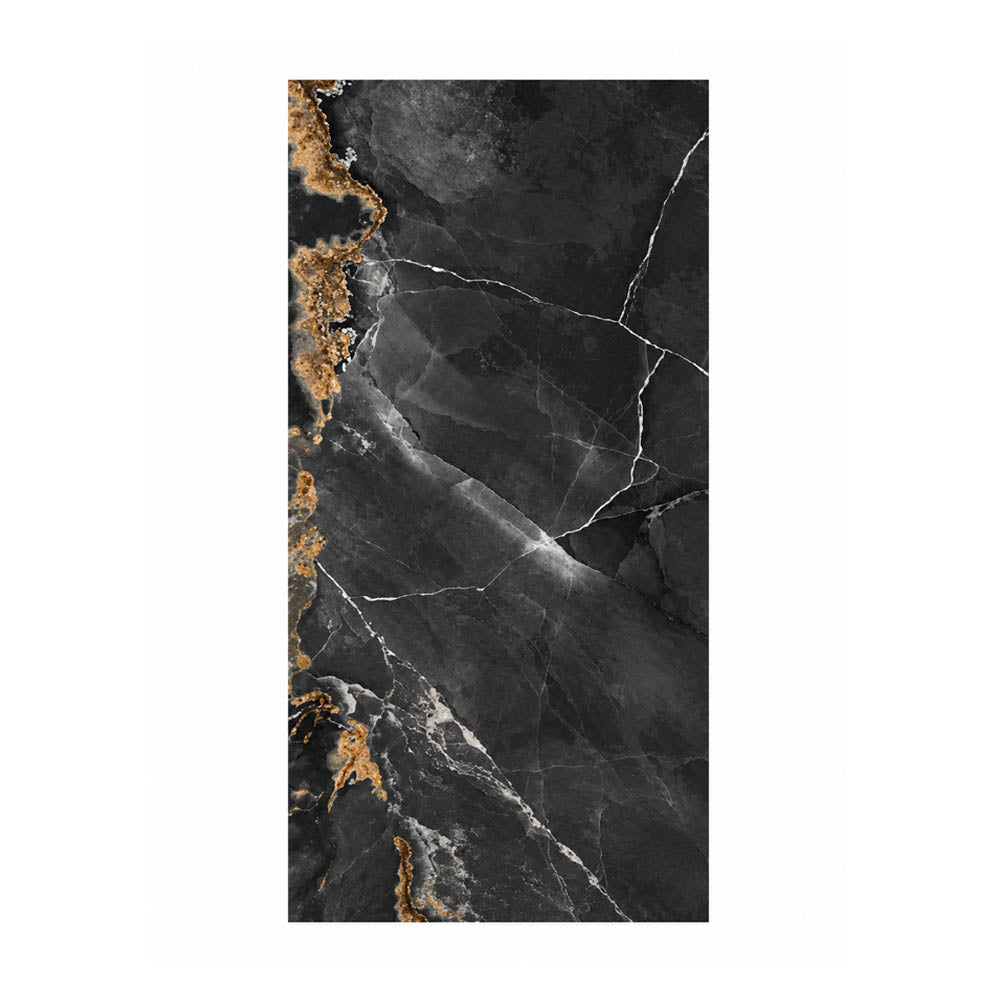Porcelanato Piso/Muro - Gran Eltz Nero Satini 62x122 cm Rectificado