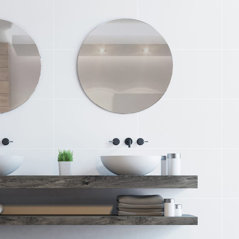 SALDO - T71C6 - RT57500 WHITE ABSOLUTE Ceramica Muro Blanco Brillo 33x60 RT