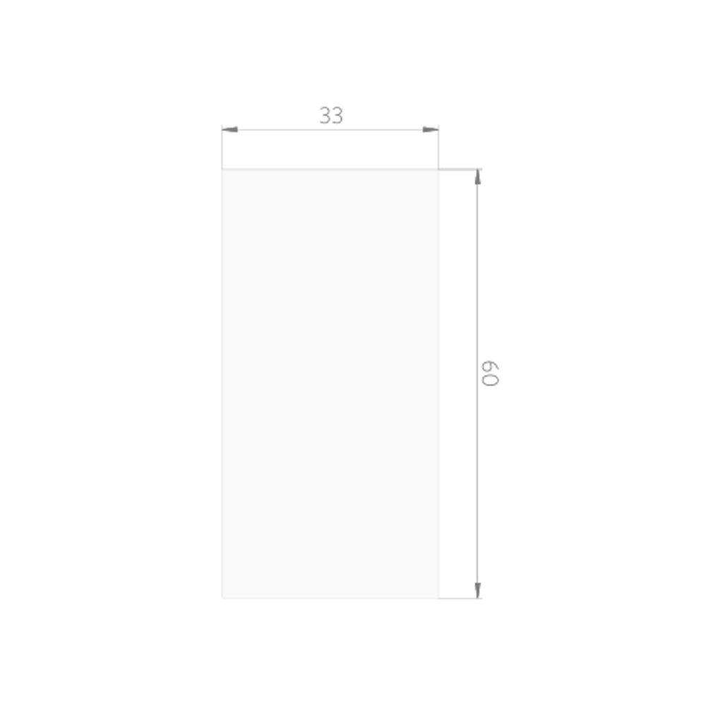 SALDO - T71C6 - RT57500 WHITE ABSOLUTE Ceramica Muro Blanco Brillo 33x60 RT