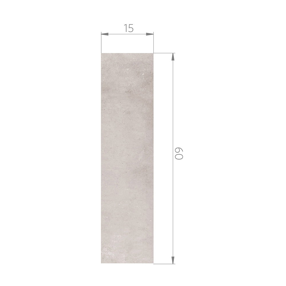 SALDO - TDC2 - CENTRAL GRIGIO MATT Gres Mate 15x60 RT