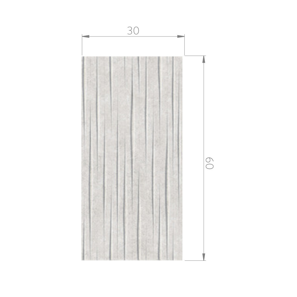 Gres - Line Light Beige Tx Relieve 30x60 Rectificado