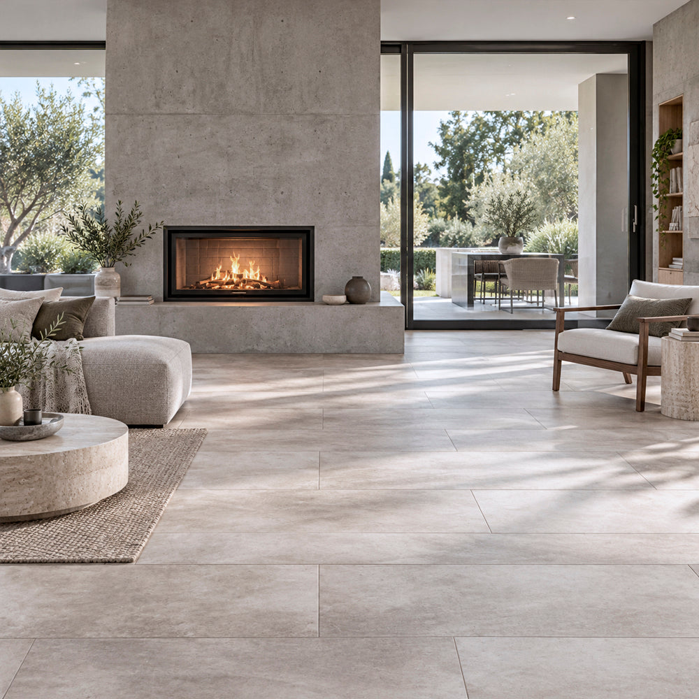 Gres Piso/Muro - Newstone Piombe Matt Mate 60x120 cm Rectificado
