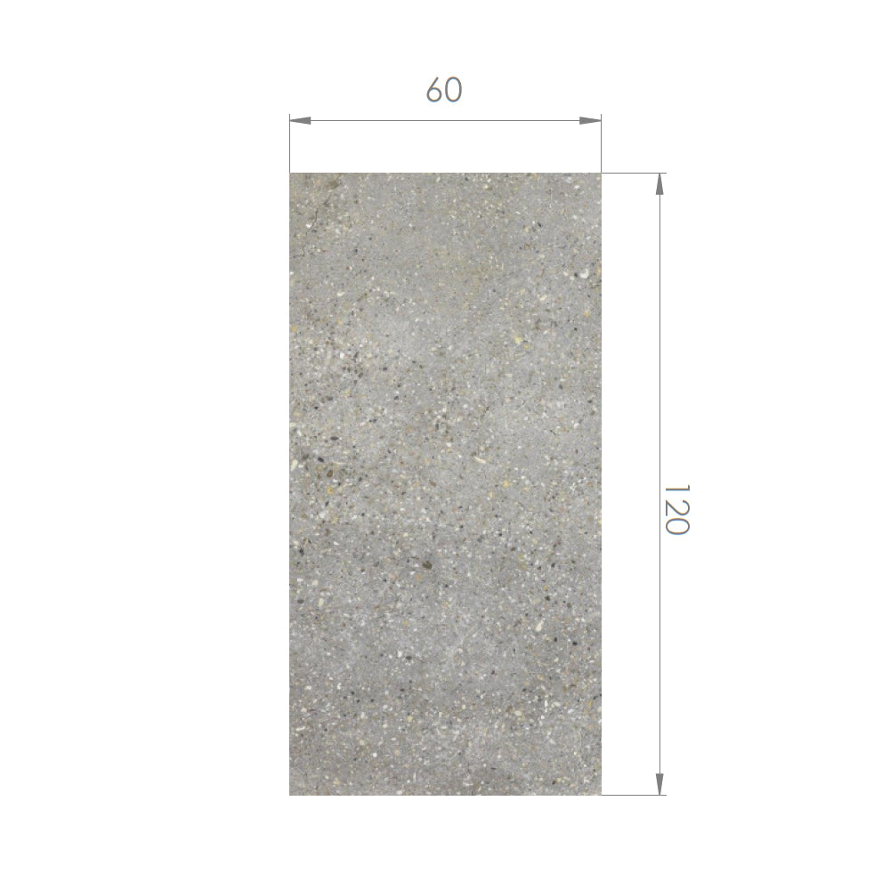 Gres - Beton Grey Lappato 60x120 Rectificado