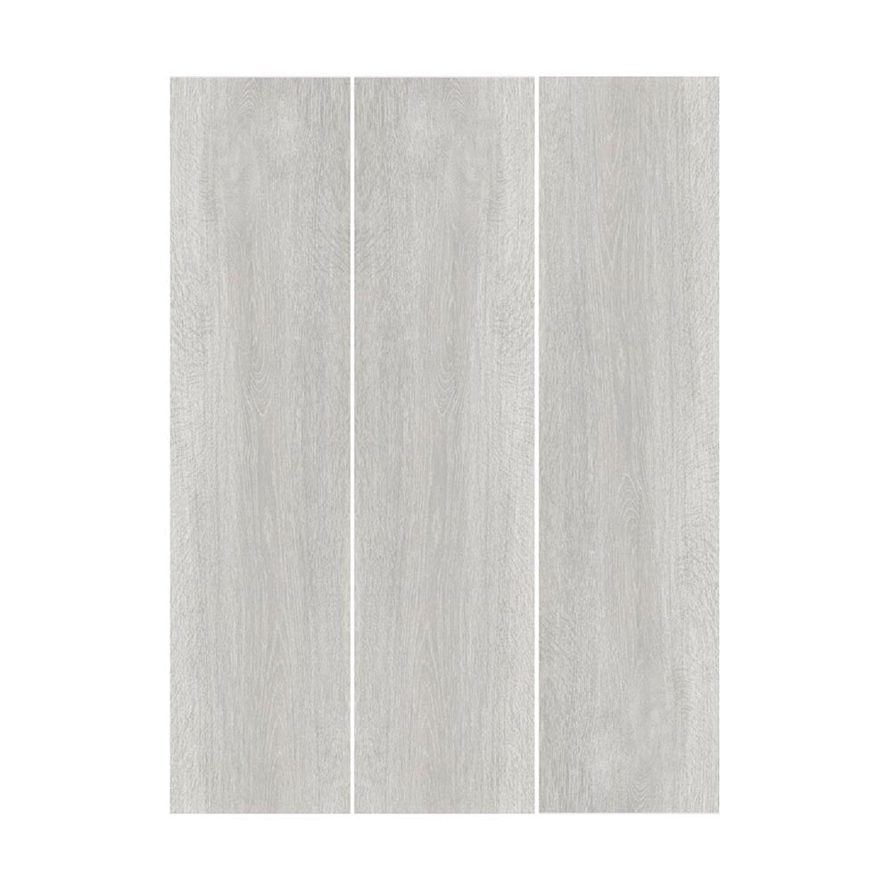 Porcelanato - Islandia Gris Act Acetinado 22x90 Rectificado