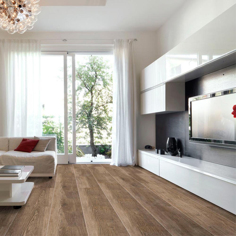 Porcelanato - Islandia Moka Act  Acetinado 22x90 Rectificado