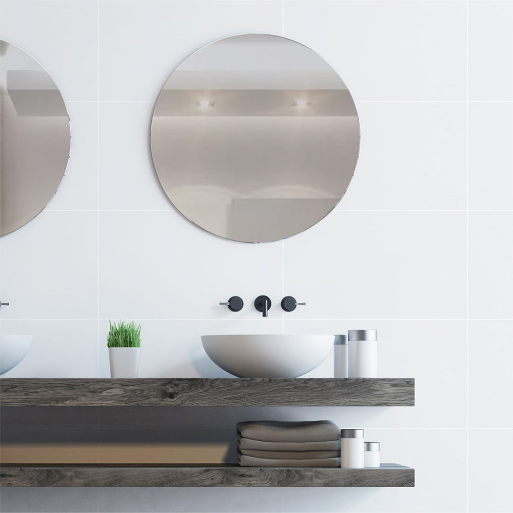 Cerámica Muro - Snow Brillo Blanco 30x60 Rectificado