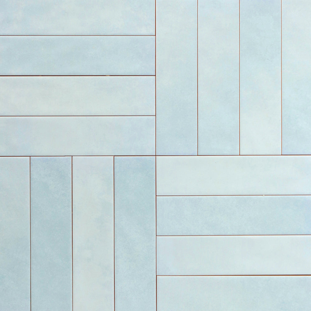 Cerámica  Muro - Brick Soho Sky Mate  7,5 x 30