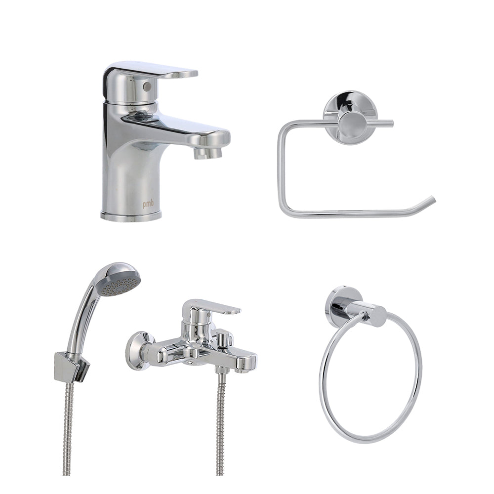 Pack Baño Tarragona | Grifería + Accesorios