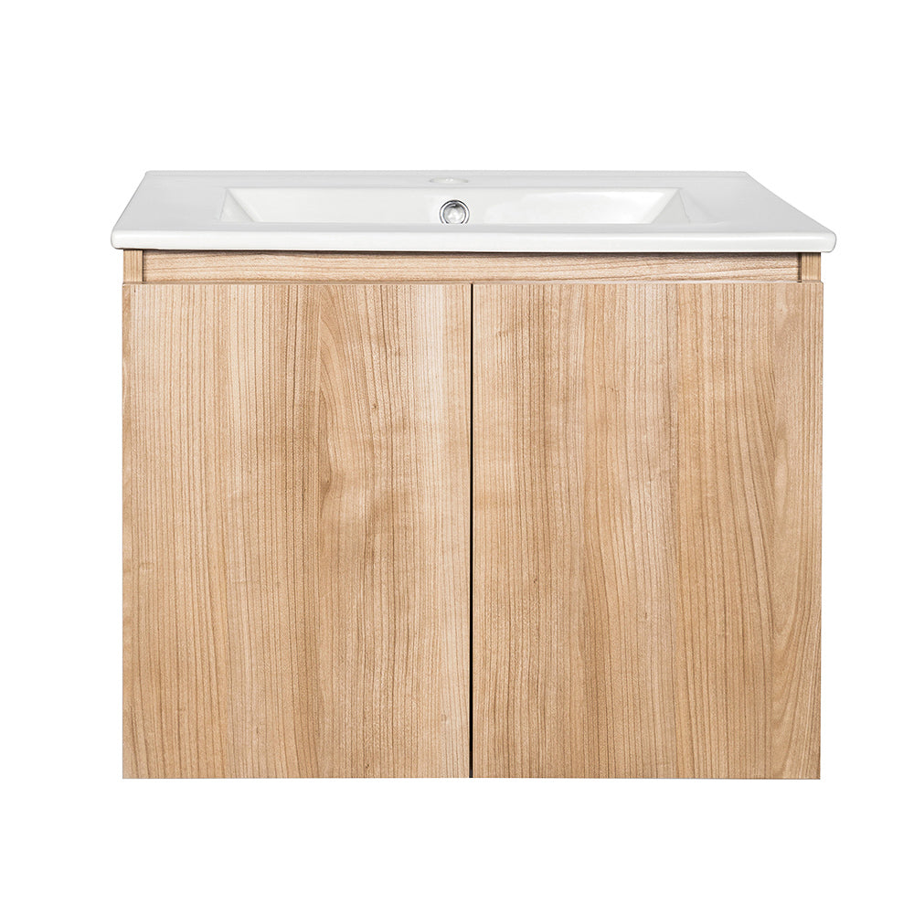 Pack Baño Toledo | Mueble Vanitorio Nogal + Sanitario