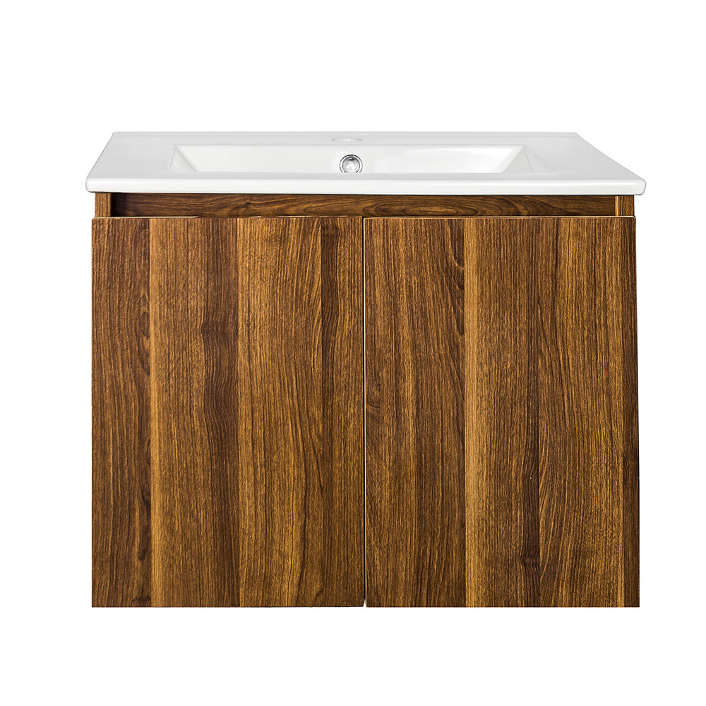 Pack Baño Toledo | Mueble Vanitorio Roble + Sanitario