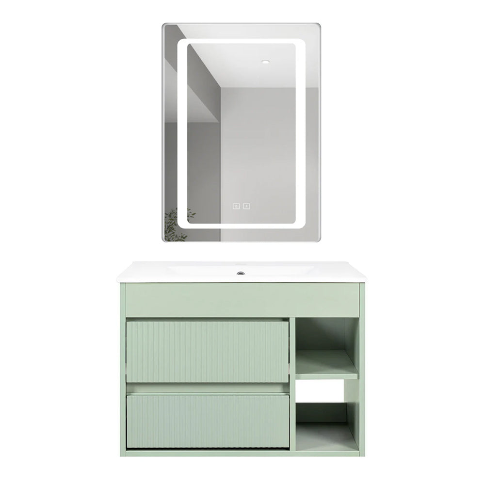 Pack Baño Trujillo | Mueble Vanitorio + Espejo Led