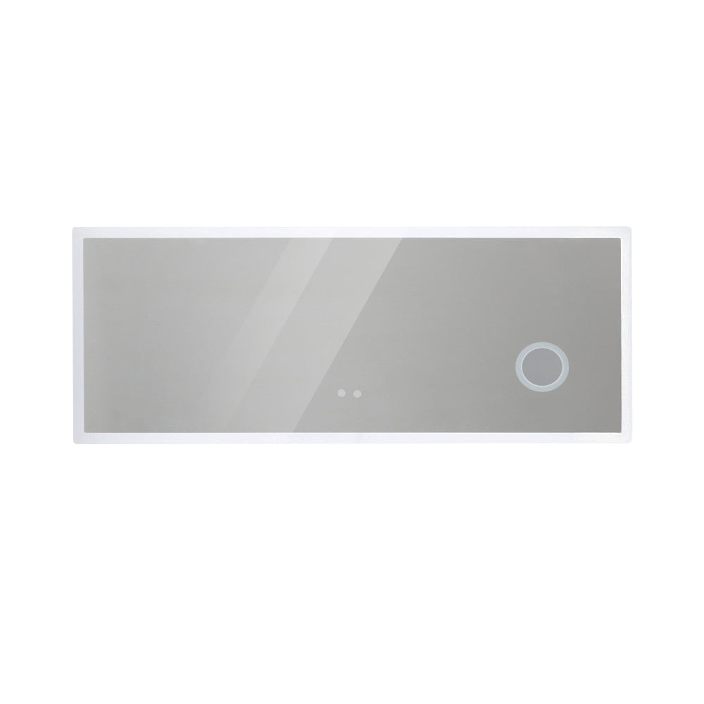 Pack Baño Villena | Mueble Vanitorio Doble Dark Grey + Griferías Lavamanos + Espejo Led