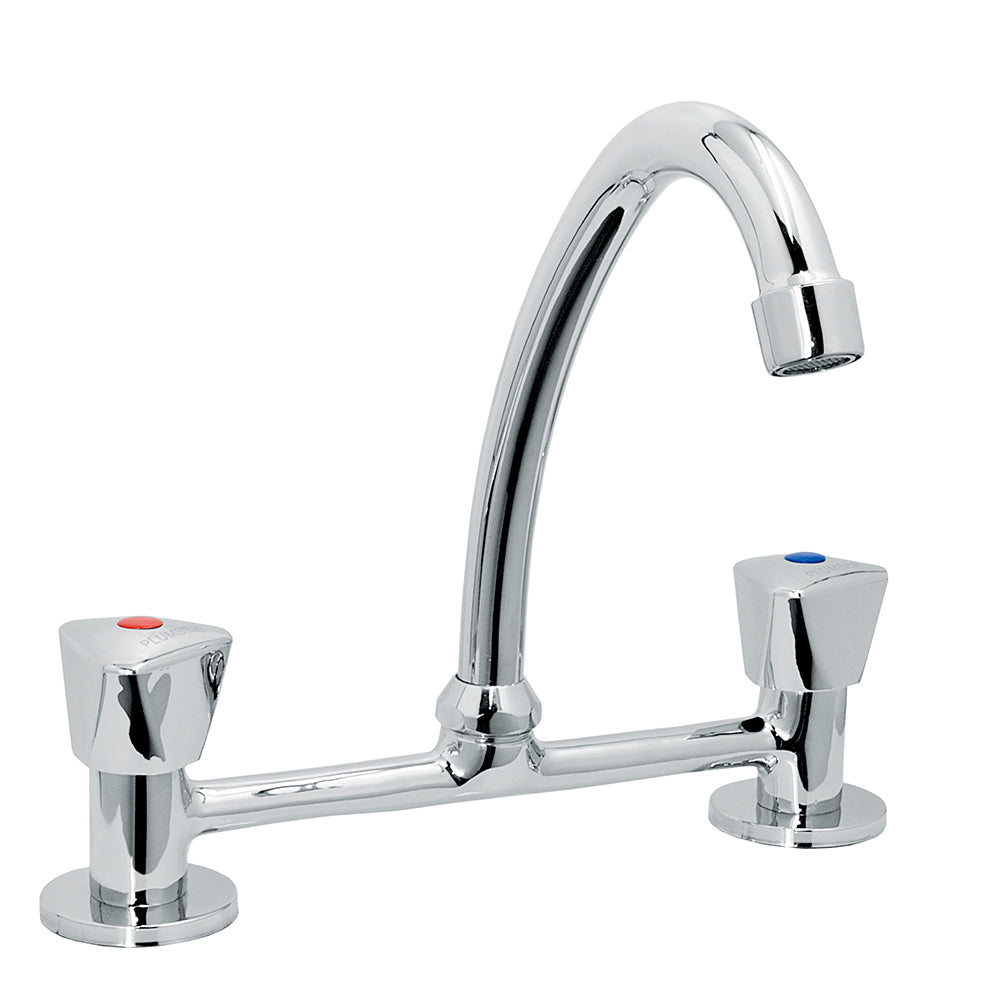 Combinación Lavaplatos 8" Miami Cromo