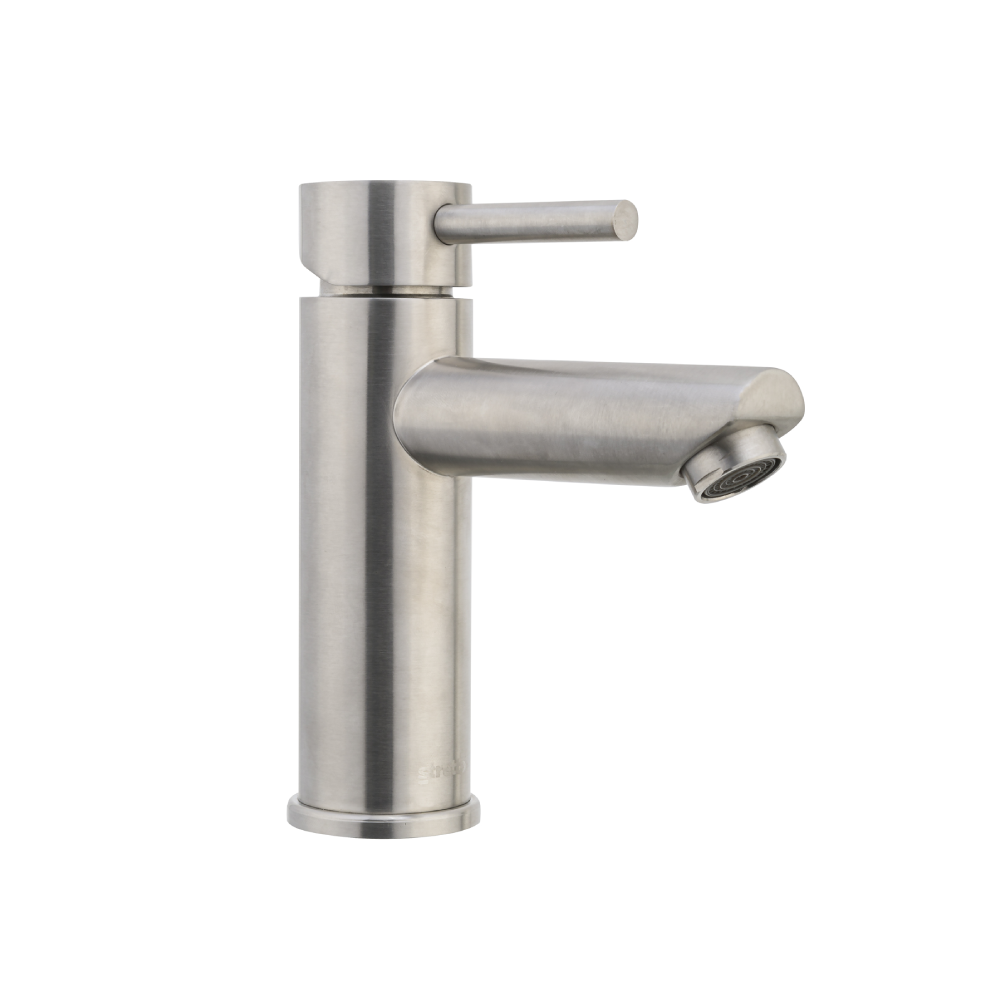 Monomando Lavamanos Fiorenzo Eco Inox Satinado