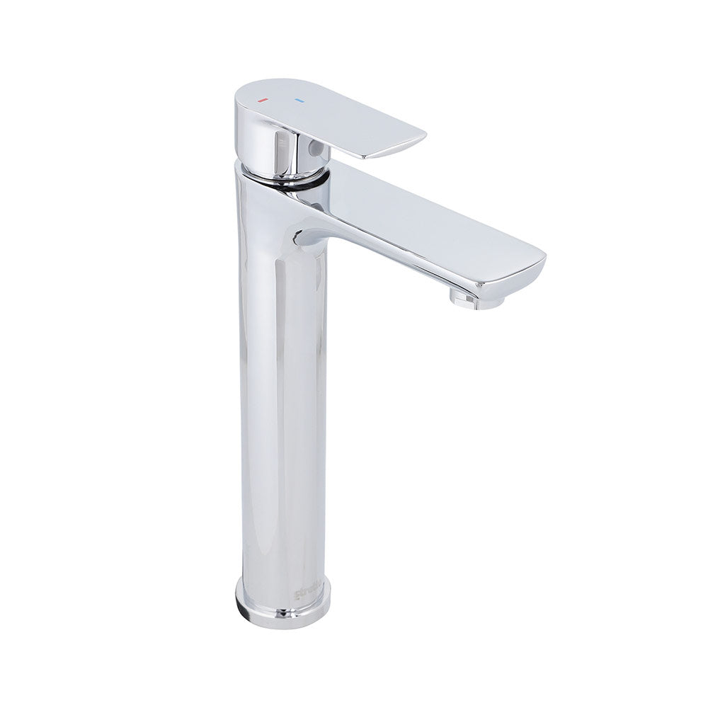 Monomando Lavamanos Alto High Bruna Cromo