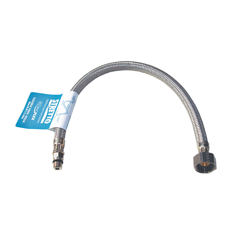 Flexible para Agua Vinilo 1/2 xM10 80cm. TF