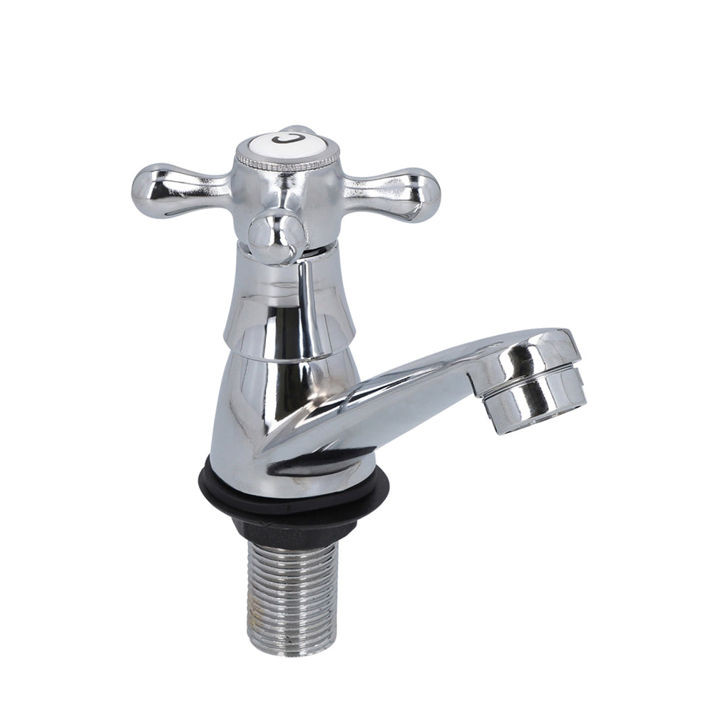 Llave Lavamanos Miami Cruz Cromo