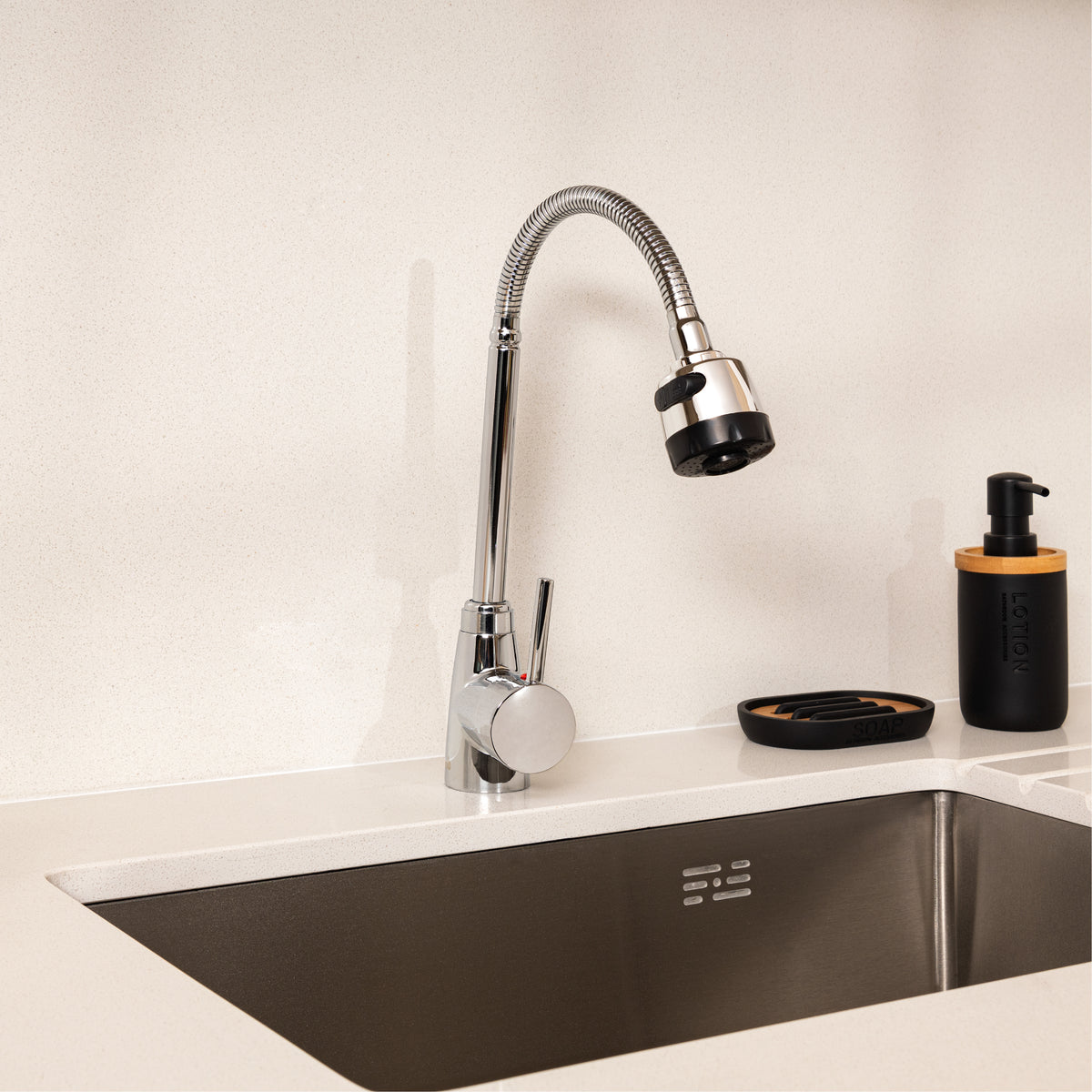 Monomando Lavaplatos Nevada Cromo