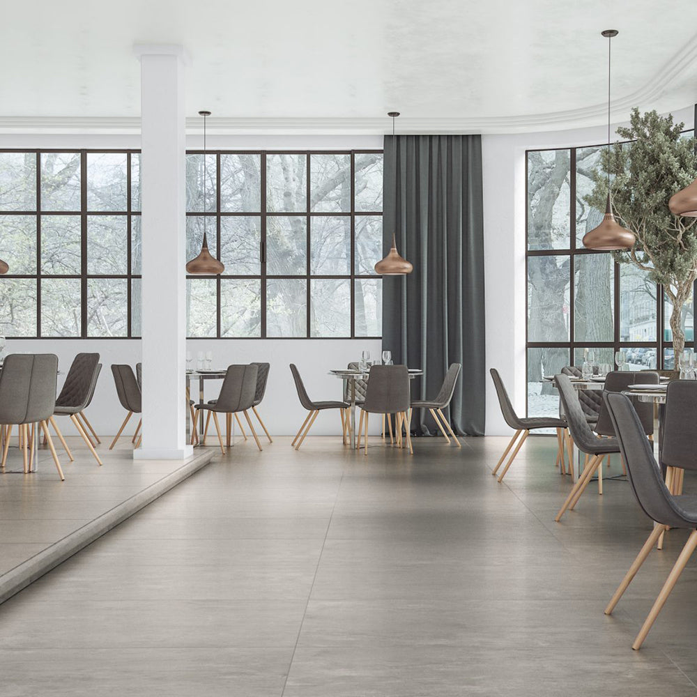Porcelanato - District Gray Mate 62,5x62,5 Rectificado