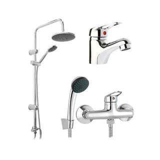 Pack Baño Casablanca | Griferías + Columna Ducha