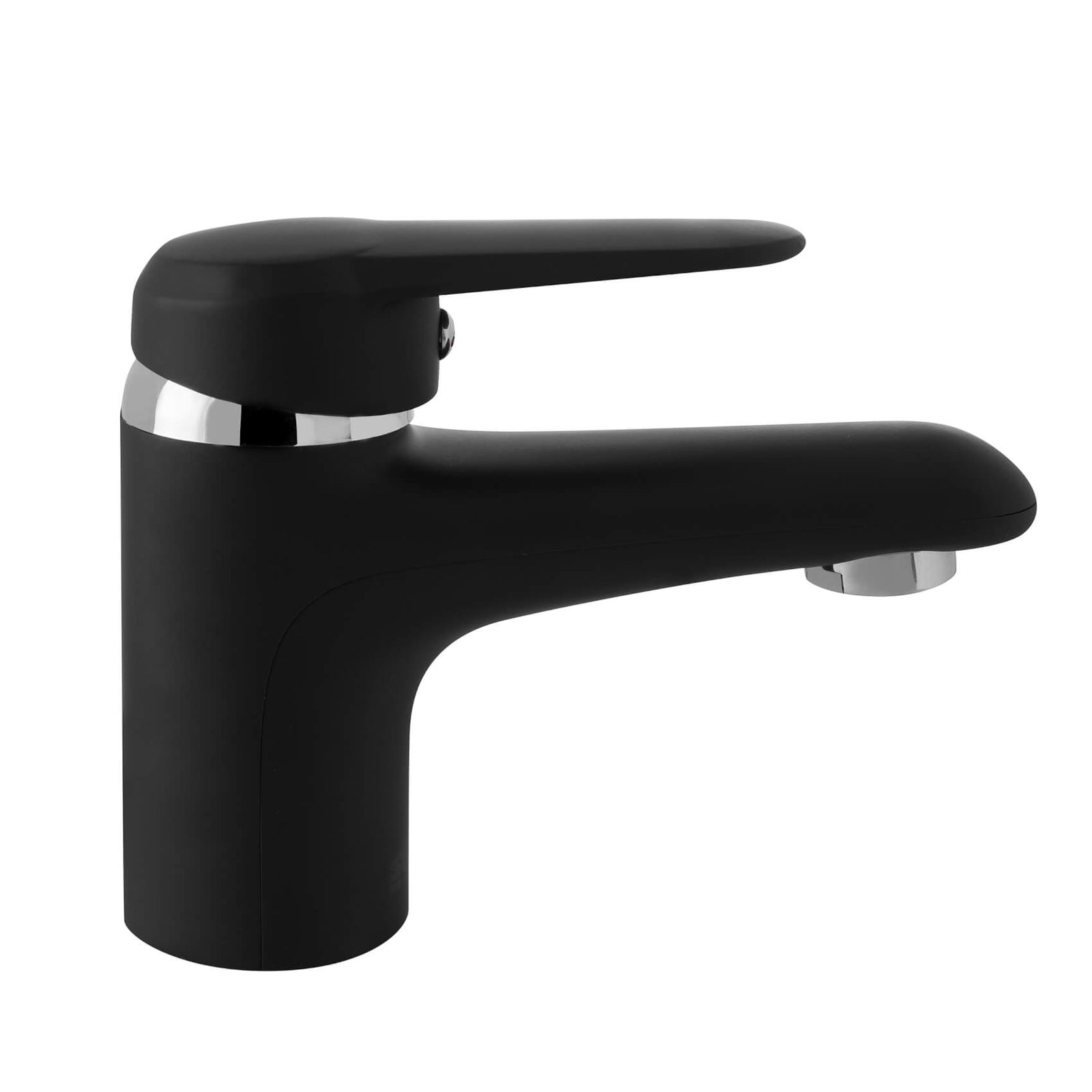 Monomando Lavamanos Pádova Negro Mate