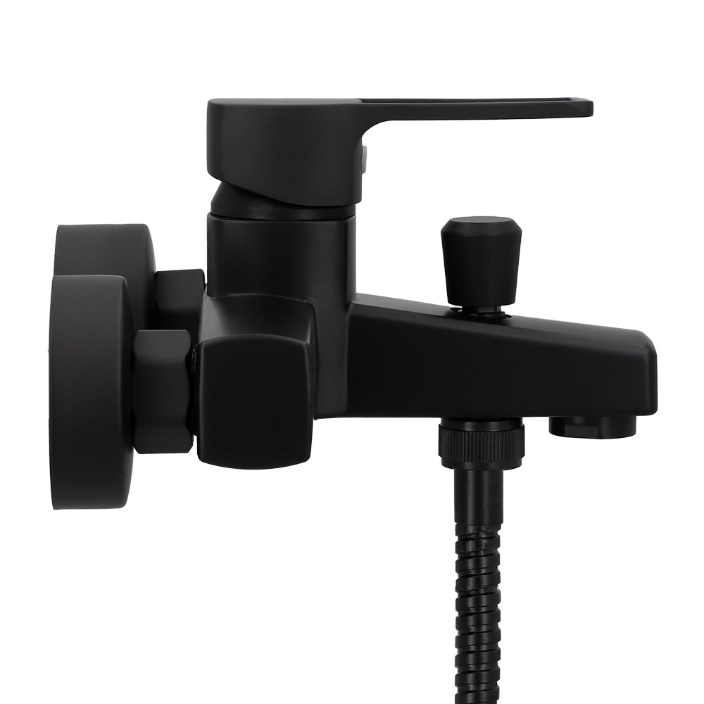 Monomando Tina Ducha Alatri Negro Mate