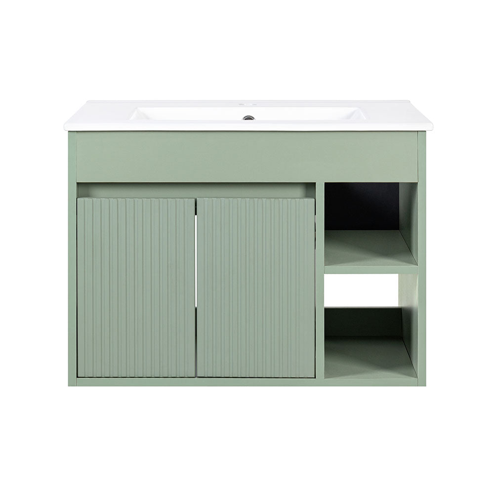 Mueble de Baño Completo Lille Sage Green Texturado