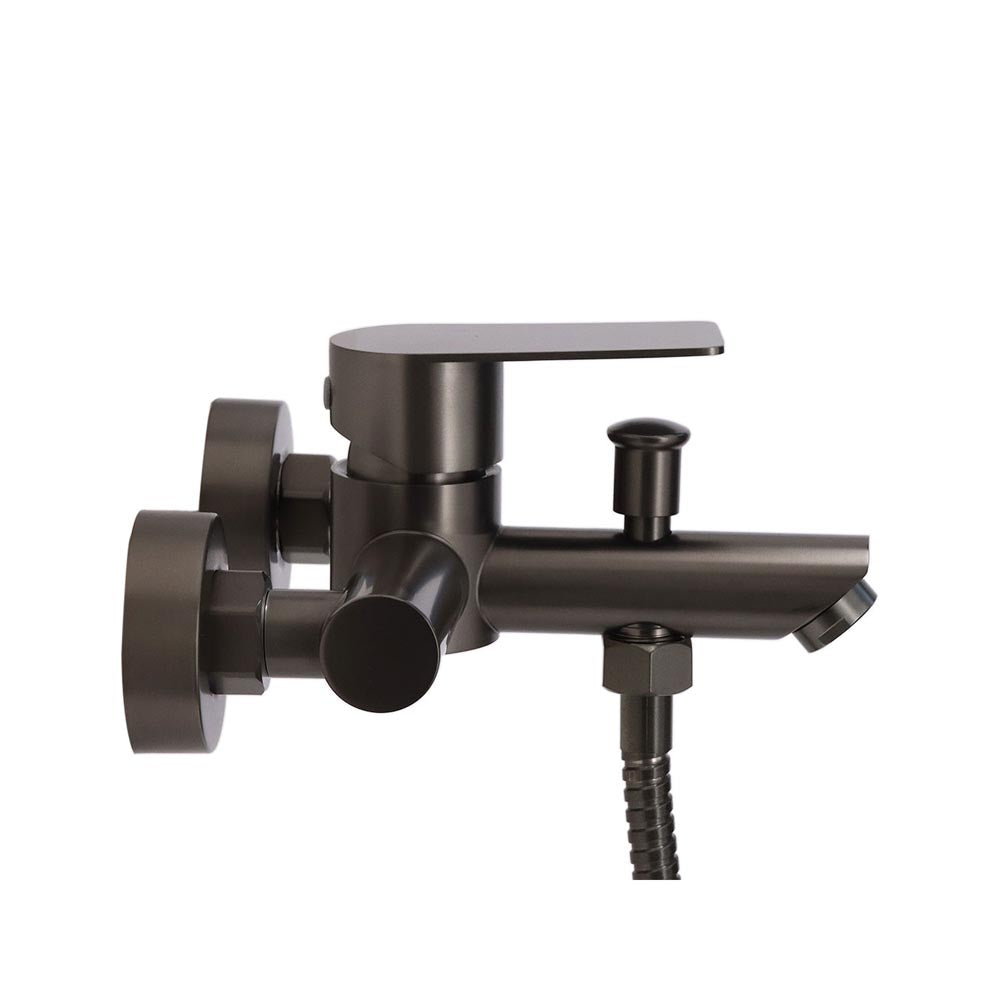 Monomando Tina Ducha Bruna Grafito Austral