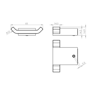 Percha Doble Varese Agarre Total