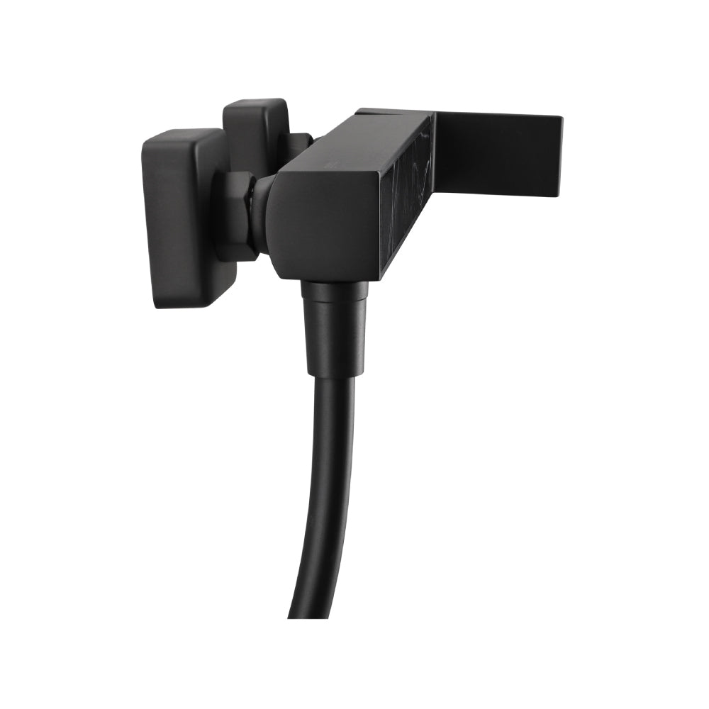 Monomando Ducha Atela Negro Mate