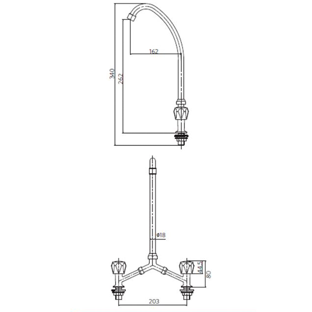 Combinación Lavaplatos 8&quot; Tipo V Mossini Cromo