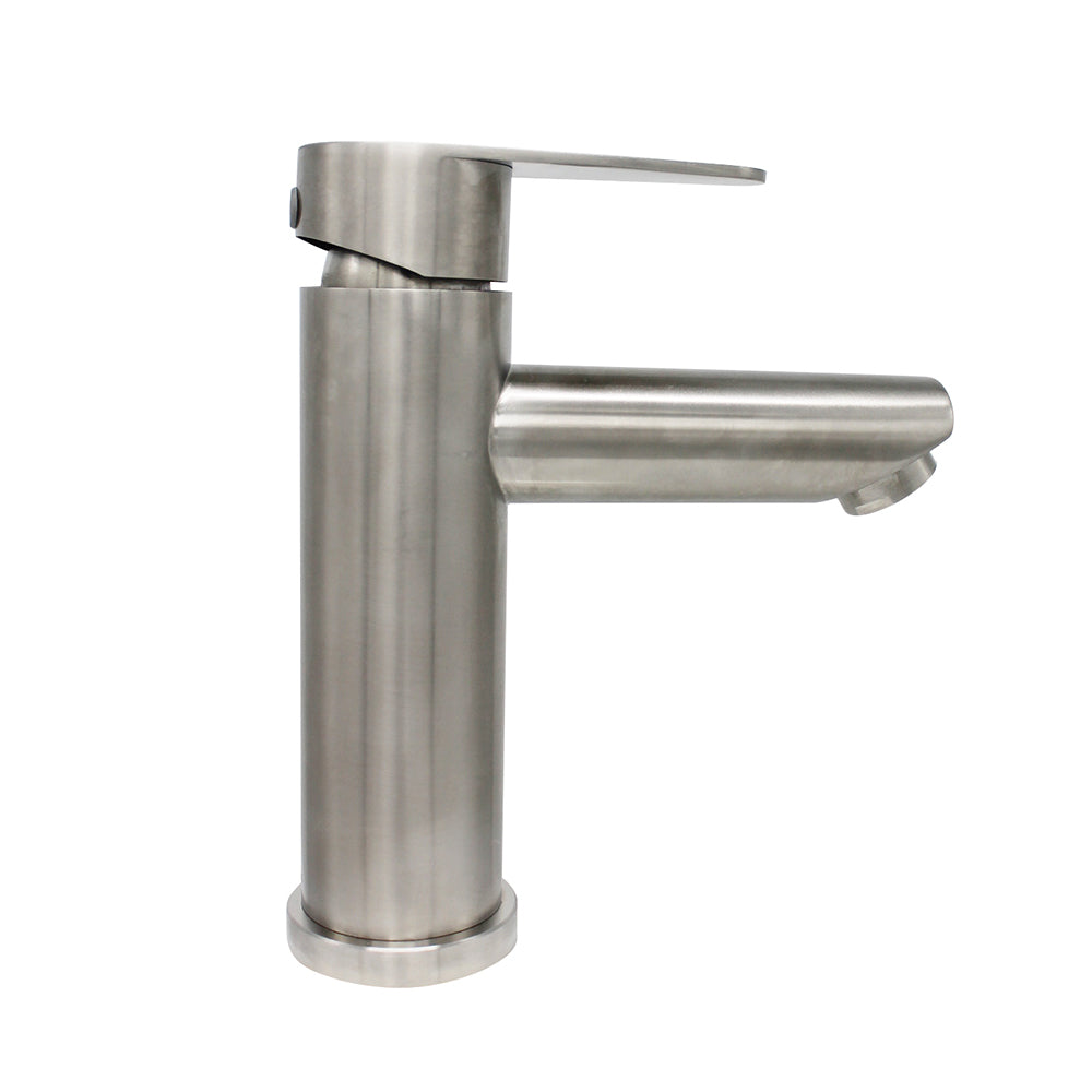 Monomando Lavamanos Vermont Inox Satinado