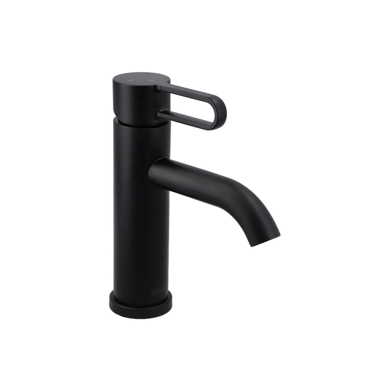 Monomando Lavamanos Rizzo Negro Mate